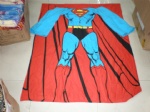 Antipilling fleece Superman Sleeved blanket