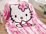 Disney series Hello Kitty baby blanket