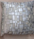 Printed satin cushion